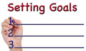 ". . . goal setting is helpful for athletes, businesspeople, weight watchers, and teachers" . . . and God's people!