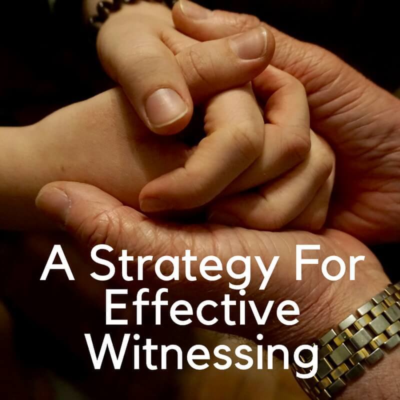 A Strategy For Effective Witnessing