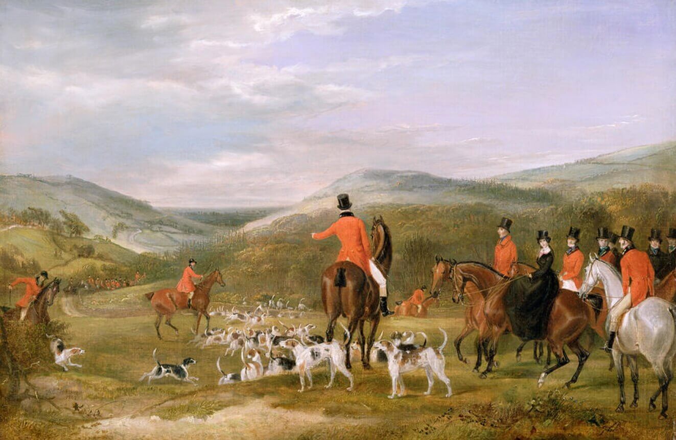 The Berkeley Hunt by Francis Calcraft Turner 