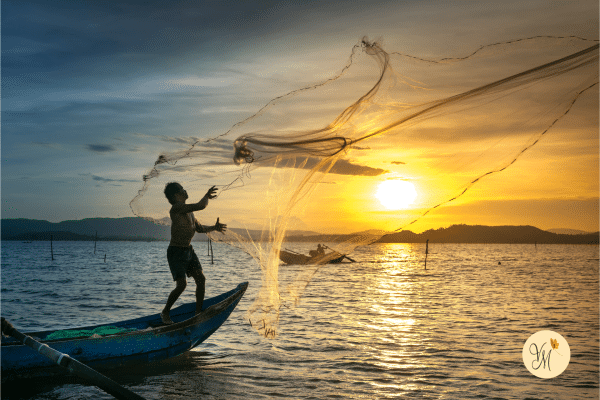 courage from being with Jesus