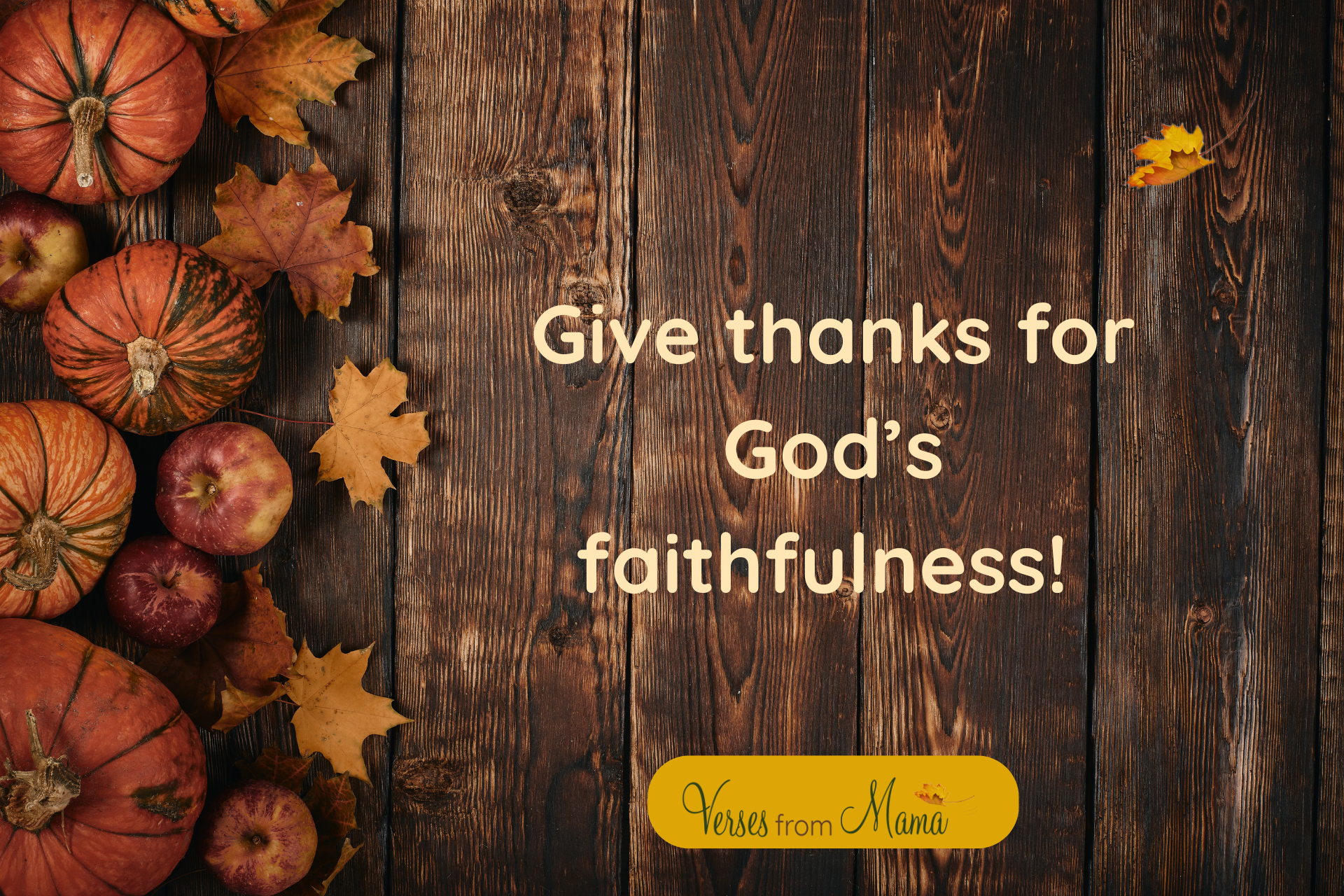 God's Faithfulness