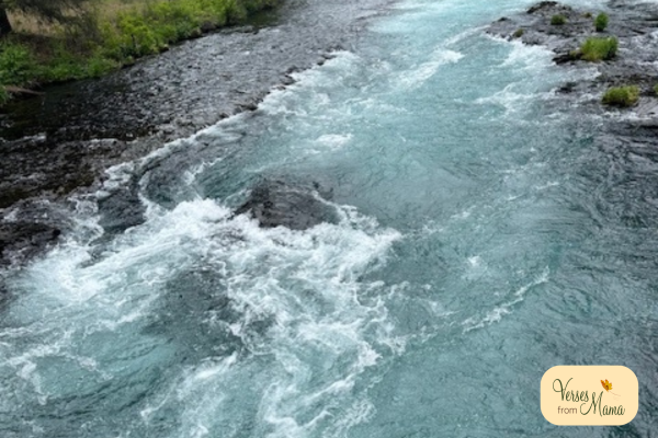 Christian Devotional about Streams of Living Water