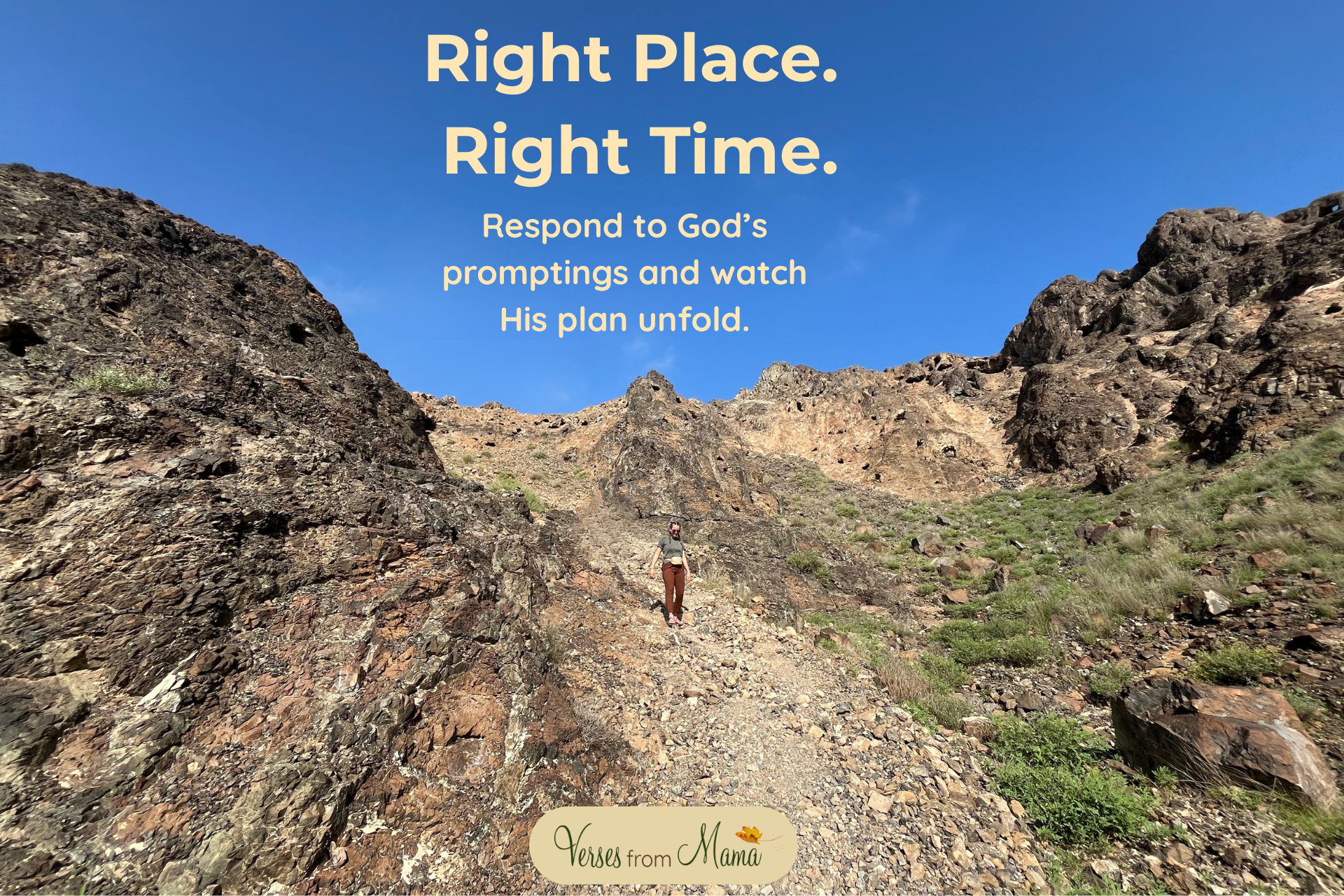 In the right place at the right time